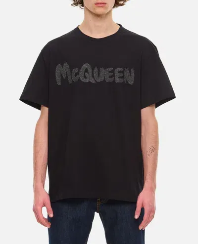 Alexander Mcqueen T-shirt In Black