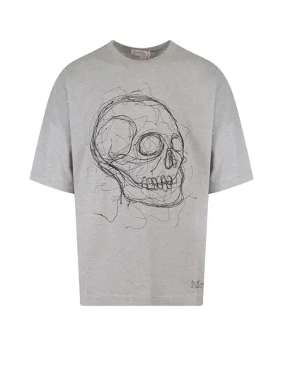 Alexander Mcqueen T-shirt In Grey