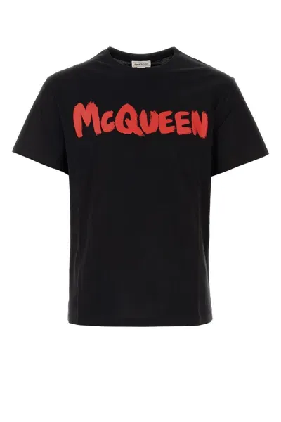 Alexander Mcqueen T-shirt-s Nd  Male In Black