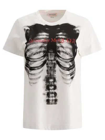 Alexander Mcqueen T-shirts In White