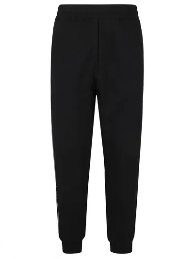 Alexander Mcqueen Tape Jogger In Black