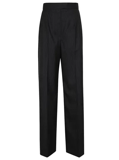 Alexander Mcqueen Trousers In Blue