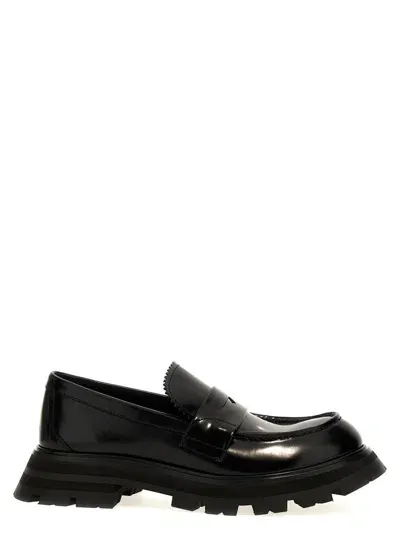 Alexander Mcqueen Loafers In Black