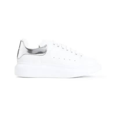 Alexander Mcqueen White Leather Sneakers