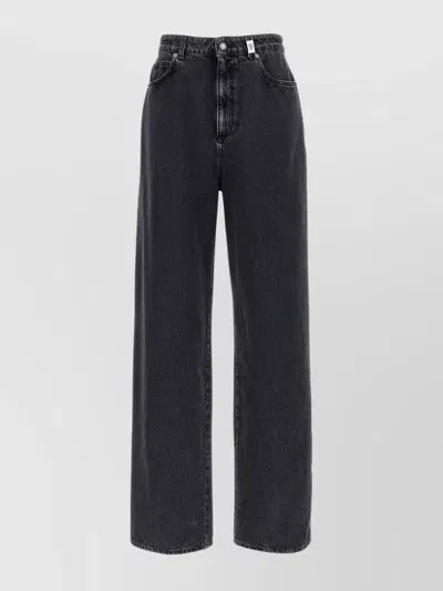 Alexander Mcqueen Organic Denim Jeans In Black