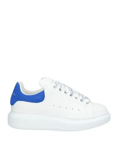 Alexander Mcqueen Woman Sneakers White Size 8 Leather