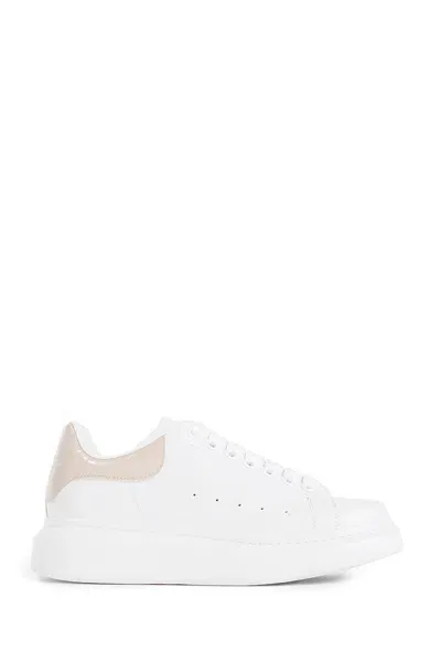 Alexander Mcqueen Woman White Sneakers