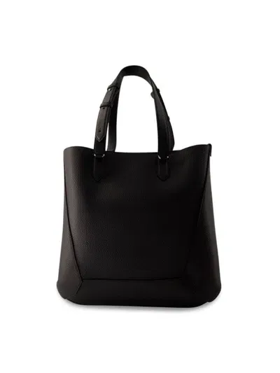 Alexander Mcqueen The Edge Medium Shopper Bag -  - Leather - Black