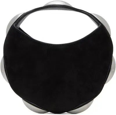 Alexander Wang Black Dome Circular Top Handle Bag