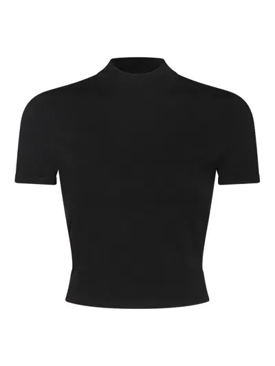 Alexander Wang Black Viscose Crewneck