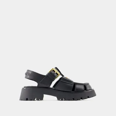 Alexander Wang Carter Cage Sandals -  - Leather - Black