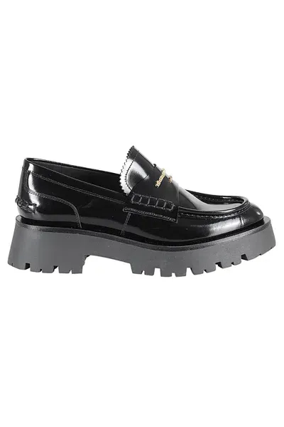 Alexander Wang Carter Lug Loafer In Black