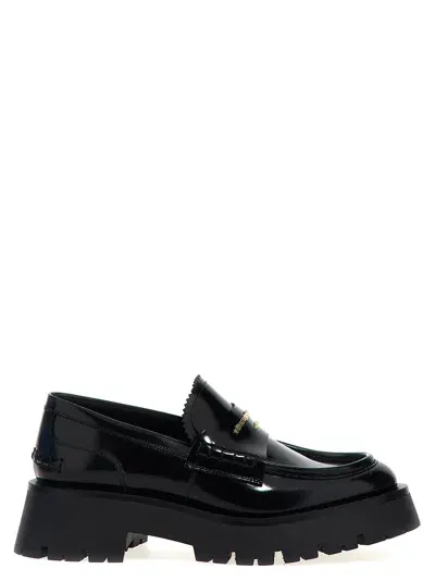 Alexander Wang Carter Moccasins Shoes In Black