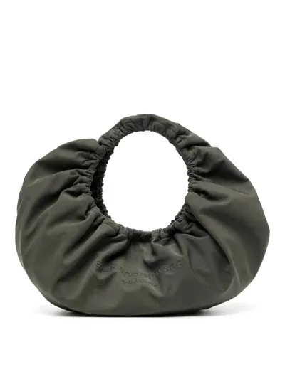 Alexander Wang Crescent Medium Bag In Dark Green