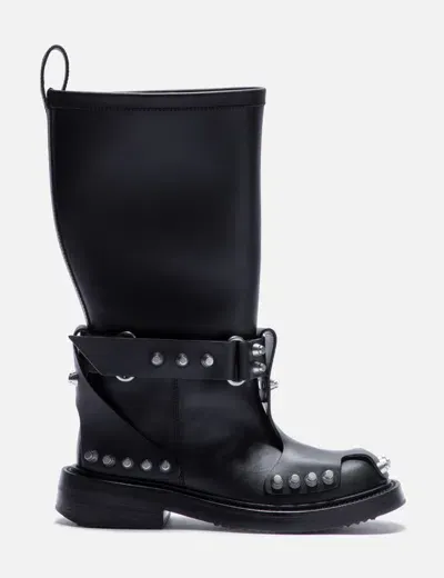 Alexander Wang Dixon Buckle Boots In Black