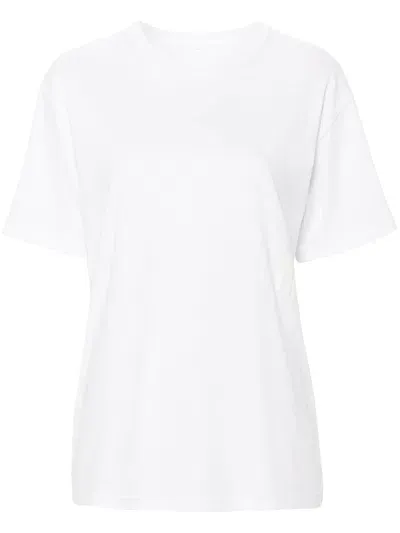 Alexander Wang T-shirt Mit Logo-print In Weiss