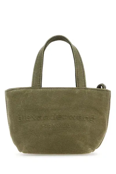 Alexander Wang Handbags. In Green