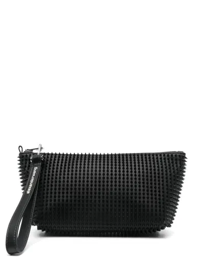 Alexander Wang Heiress Clutch Bag In Black