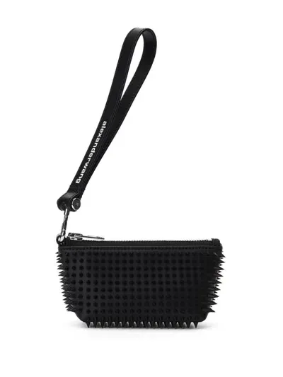 Alexander Wang Heiress Coin Purse In Schwarz