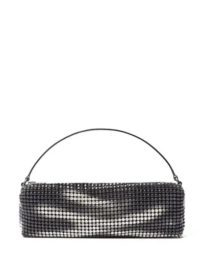 Alexander Wang Heiress Flex Shoulder Bag In Black