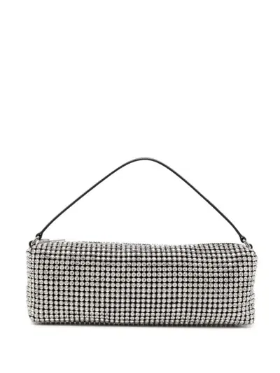 Alexander Wang Heiress Flex Shoulder Bag In Silber