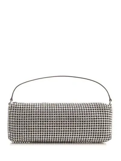 Alexander Wang Heiress Bag With Crystals In Silver