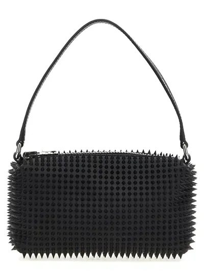 Alexander Wang Medium Heiress Top-handle Bag In Black