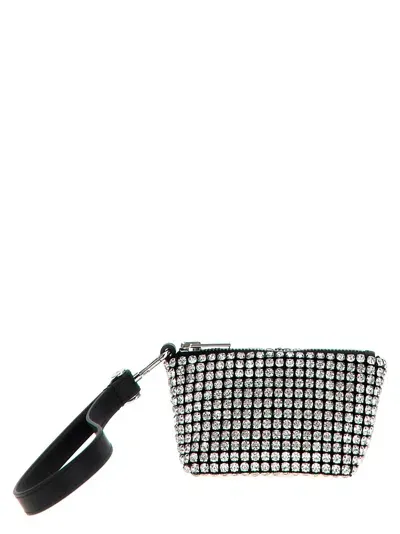 Alexander Wang Heiress Purse In Silver