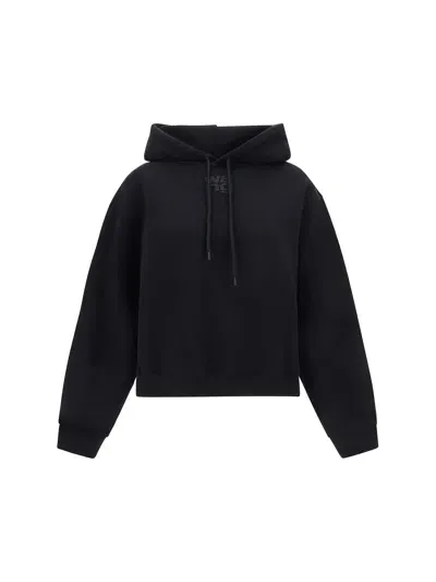 Alexander Wang Hoodie In Black