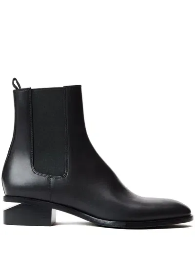 Alexander Wang Kane Ankle Boot In Leather In 001 Black