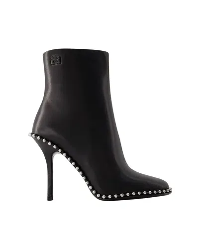 Alexander Wang Nova 105 Ankle Boots In Black