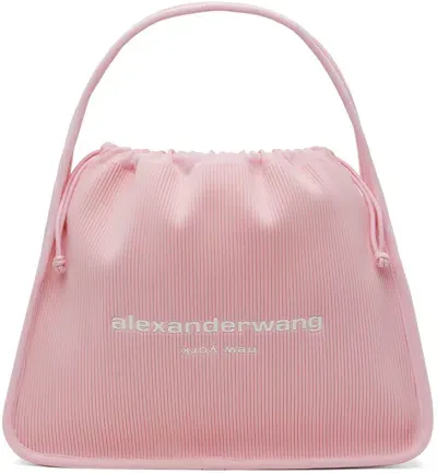 Alexander Wang Pink Ryan Large Bag In Light Pink