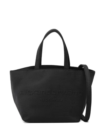 Alexander Wang Punch Small Tote W/ Strap Bags In Black