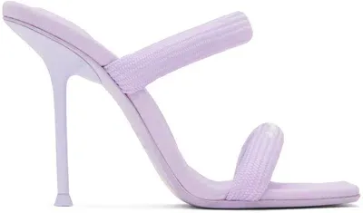 Alexander Wang Purple Julie Heeled Sandals In 544 Unicorn