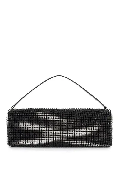 Alexander Wang Rectangular Heiress Handbag In Black