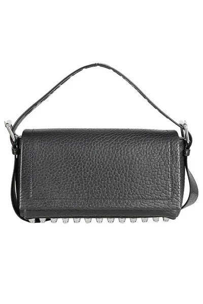 Alexander Wang Ricco Medium Flap Bag In Black