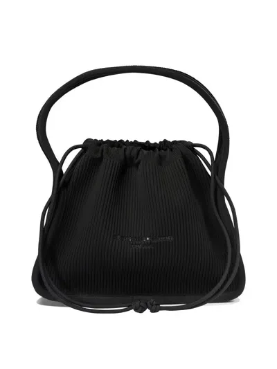 Alexander Wang Ryan Small Shoulder Bags In Black