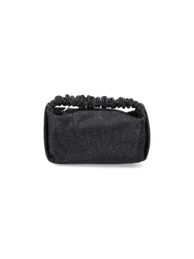 Alexander Wang "scrunchie" Mini Bag In Black  