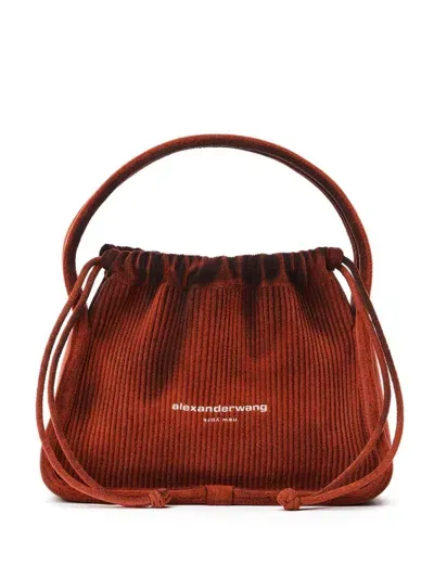 Alexander Wang Small Ryan Tote Bag In Orange