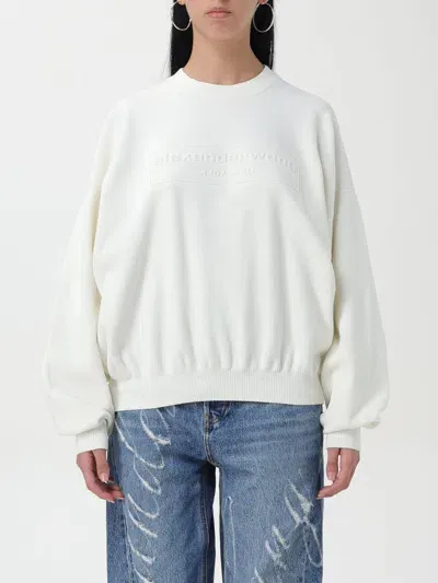 Alexander Wang Sweater  Woman Color White In 104 Soft White