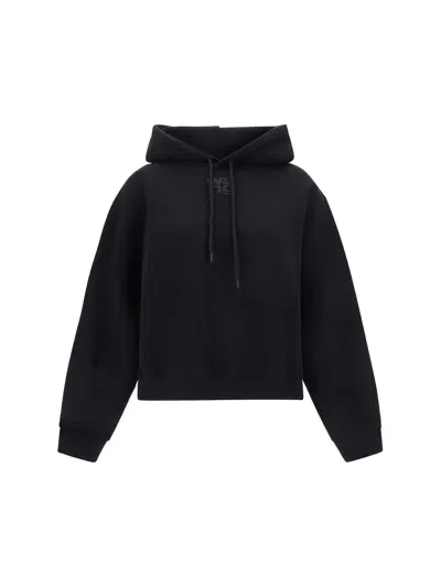 Alexander Wang T Hoodie In Black