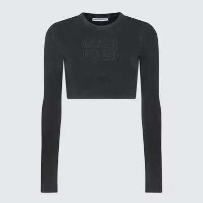 Alexander Wang T-shirts And Polos In Washed Magnet