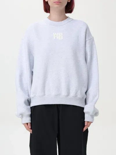 Alexander Wang T Sweatshirt T By Alexander Wang Woman Color Grey