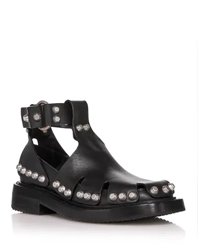 Alexander Wang Women's Dixon Studded Sandals In Black