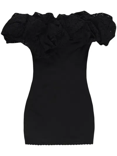 Alexandre Vauthier Cut-out Mini Dress In Schwarz