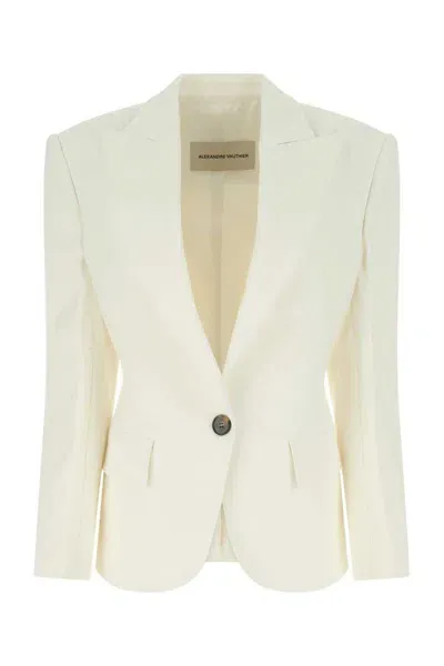 Alexandre Vauthier Jackets And Vests In White