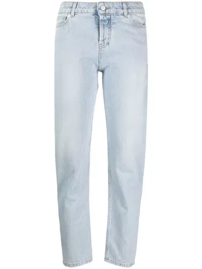 Alexandre Vauthier Slim-fit Straight Jeans In Blue