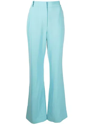 Alexis Veria Flared Trousers In Blue