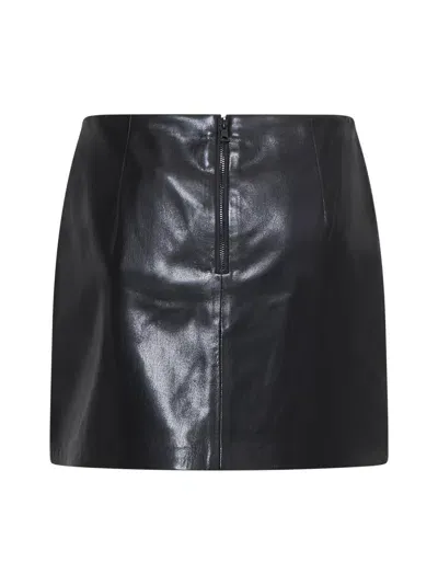 Alice And Olivia Skirt In Black