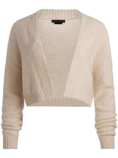 Alice And Olivia Truly Cardigan In Neutrals